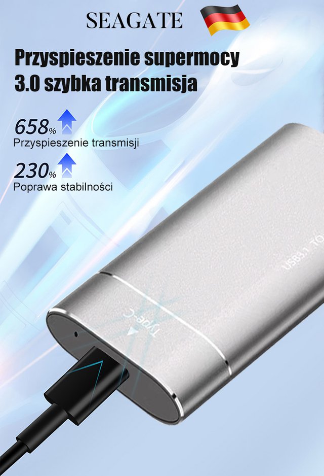 Przenośny mobilny dysk SSD