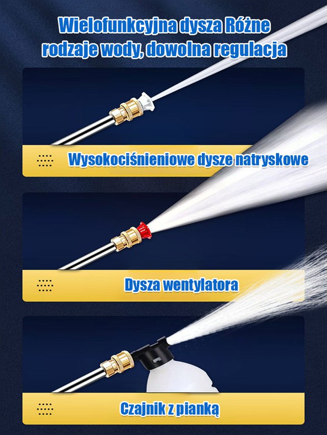 Domowa elektryczna myjka wysokociśnieniowa