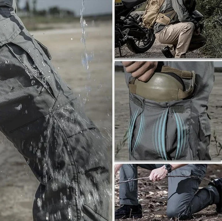 ⛺Niezbędne artykuły podróżne na świeżym powietrzu ☔ Taktyczne wodoodporne spodnie