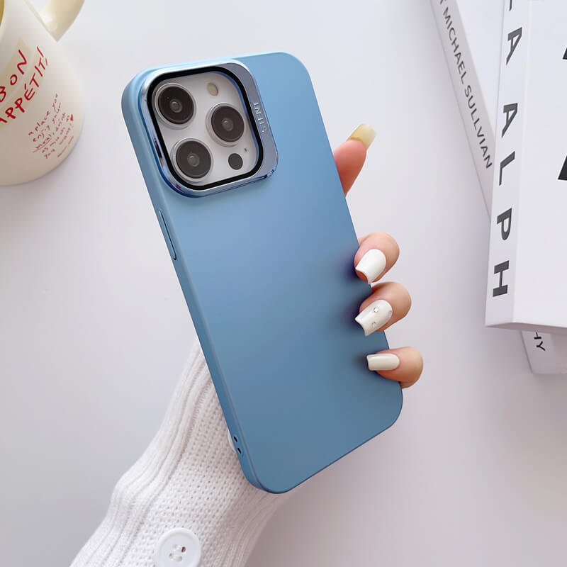 INVISIBLE KICKSTAND & LENS PROTECTOR THIN IPHONE CASE