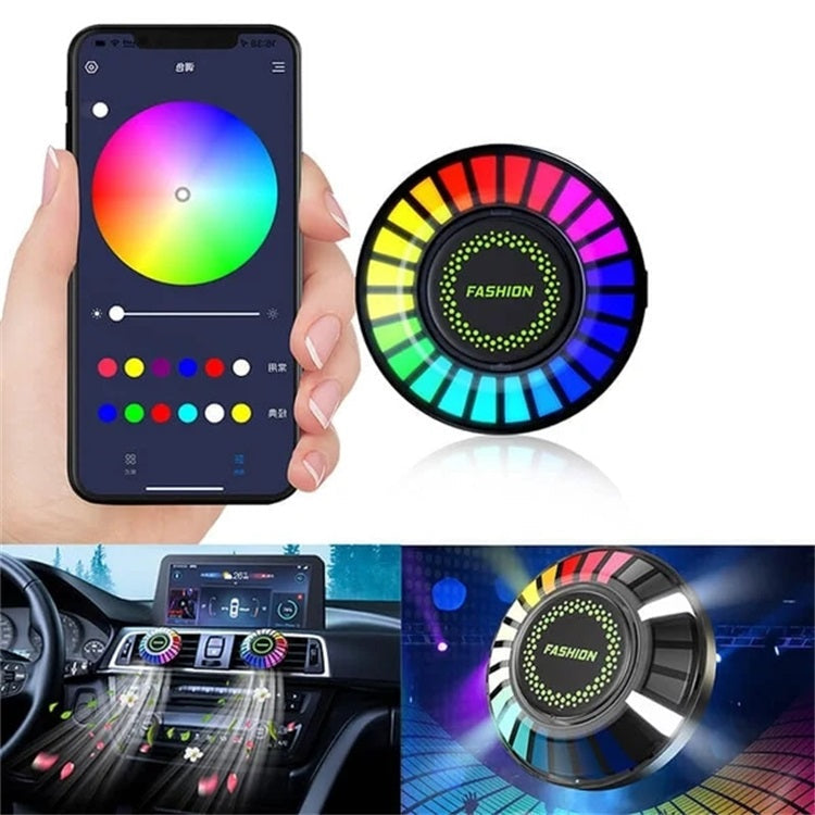 Pousbo® Car Aroma Rhythm Light